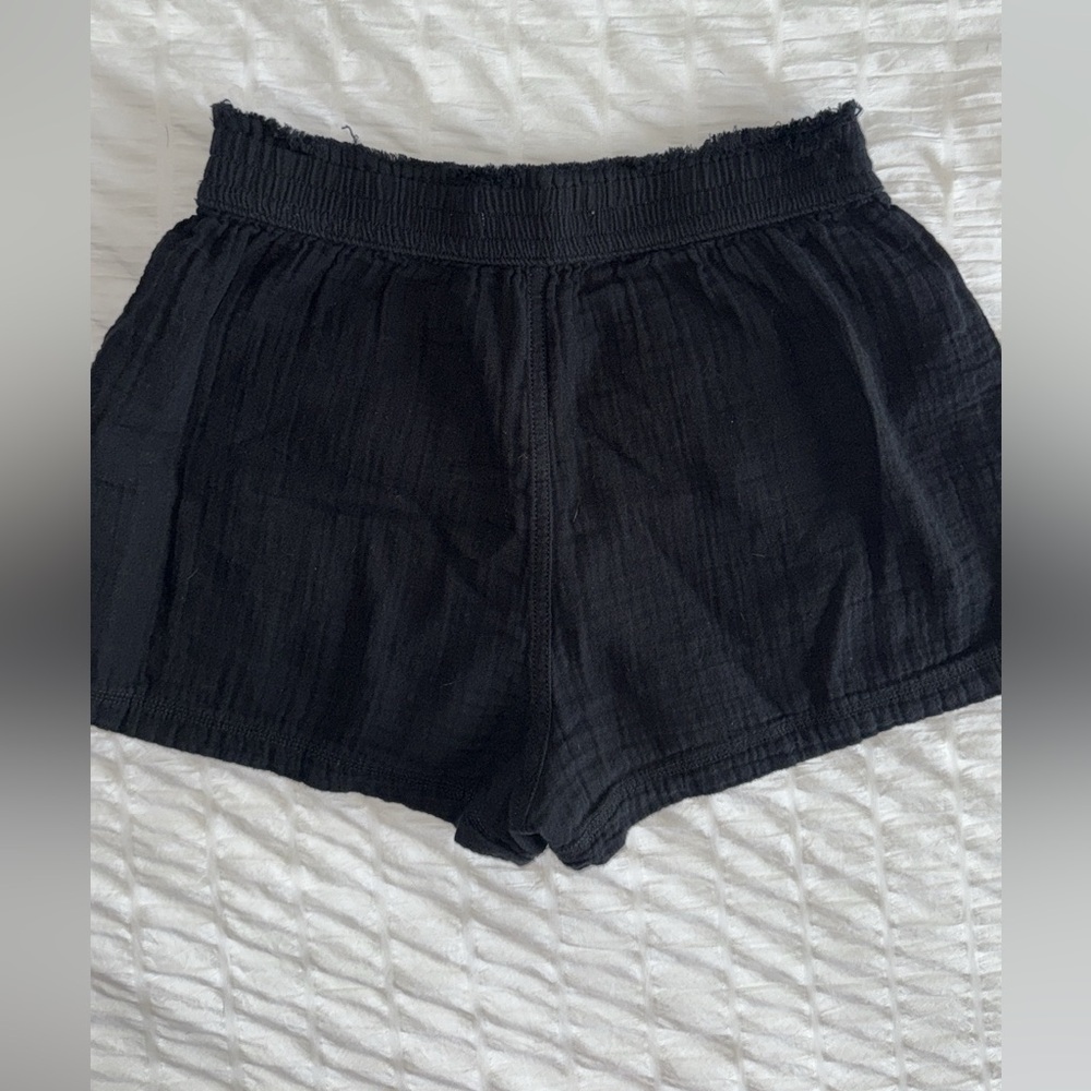 SO Women's High Waist Black Shorts